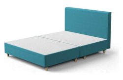 Studio by Silentnight Simple Double Bed Frame - Teal.